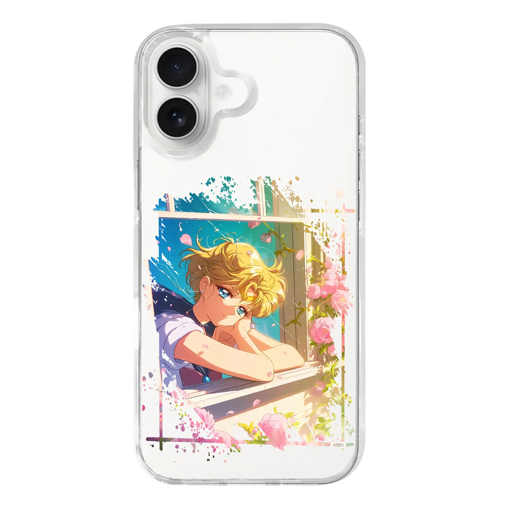 美少女戦士セーラームーン グッズ 天王 はるか - iPhone 17シリーズ 透明スマホケース – 薄型・耐衝撃・精密フィット保護カバー